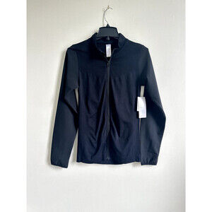 NEW Z by Zella women's Hybrid Jacket nylon Women seamless in Black - Size XS